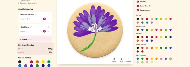 Screenshot of Cookie Draft