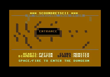 Screenshot of Scoundretscii