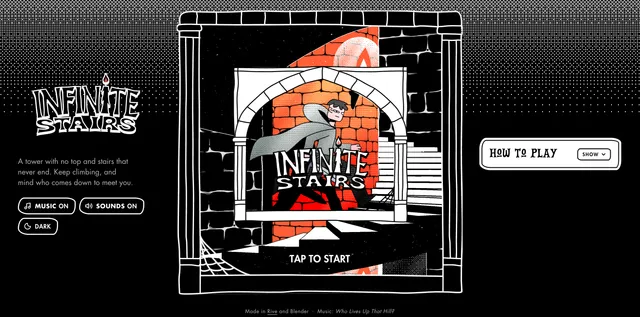 Screenshot of Infinite Stairs