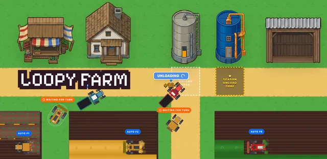 Screenshot of Loopy Farm: Idle Farm Tycoon