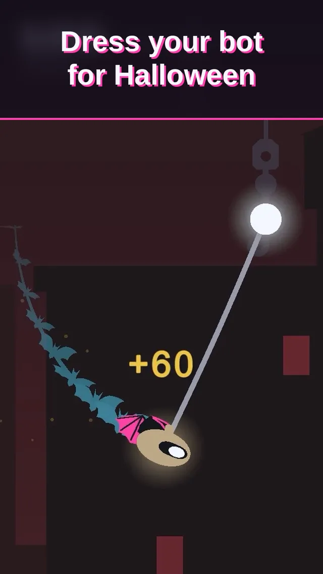 Screenshot of Latchline: Neon Swing