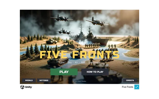 Screenshot of Five Fronts
