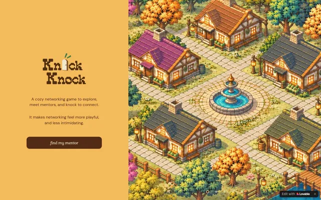 Screenshot of KnockKnock